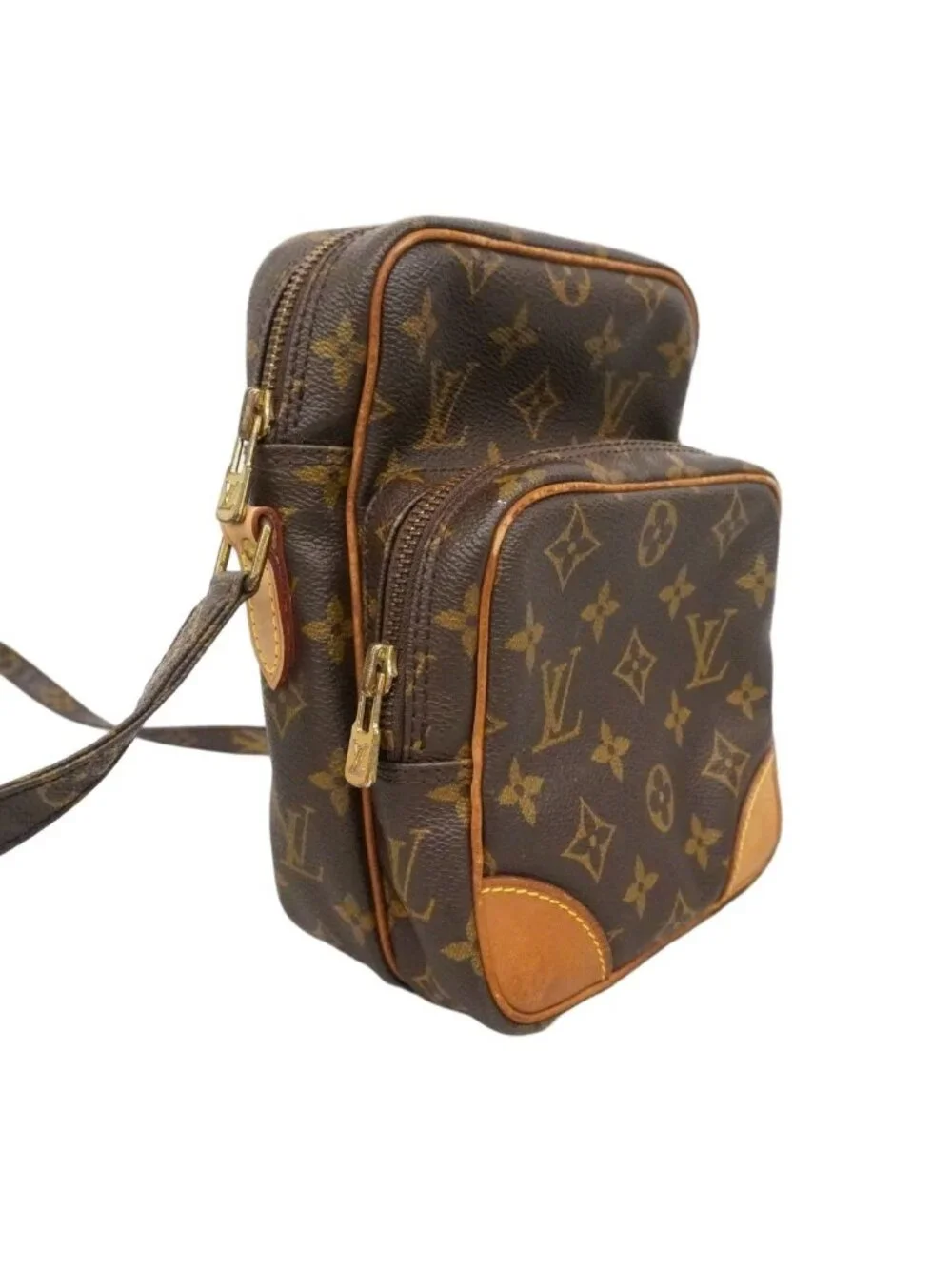 ★SOLD★ Louis Vuitton Shoulder Bag Monogram Amazon Brown - Picture 2 of 10